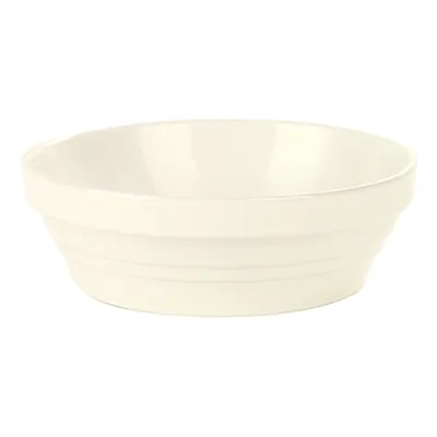White Round Baking Dish view 1