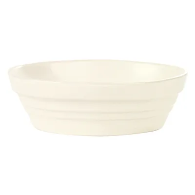 White Oval Baking Dish view 1